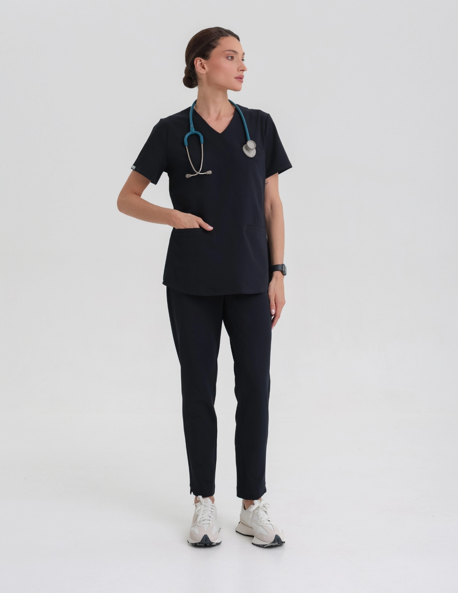 Dámské kalhoty Basic - MIDNIGHT BLUE Dámské kalhoty Basic - MIDNIGHT BLUE