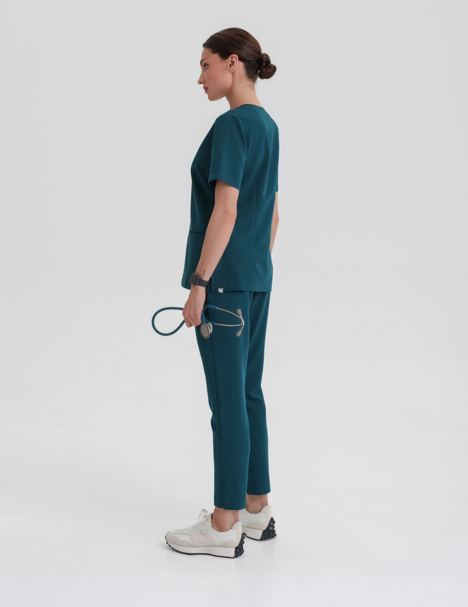 Dámské kalhoty Basic  - DEEP GREEN
