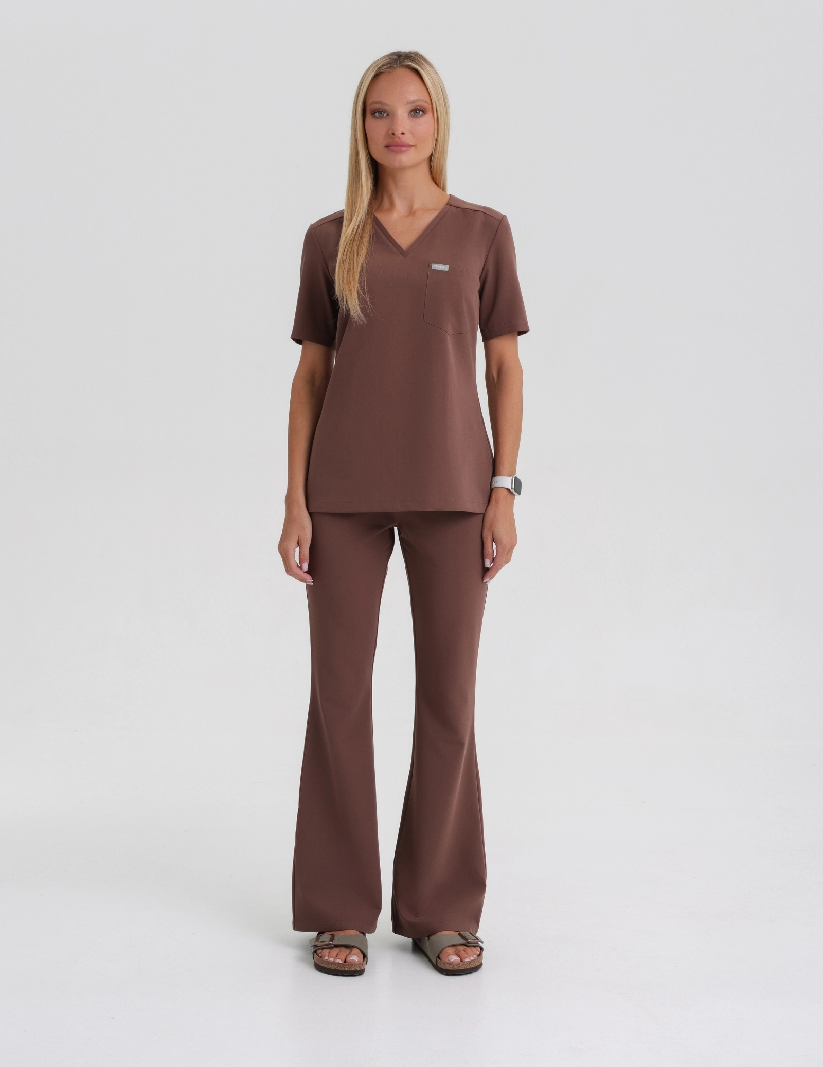 Lékařská Mikina Raya One Pocket - MILKY BROWN