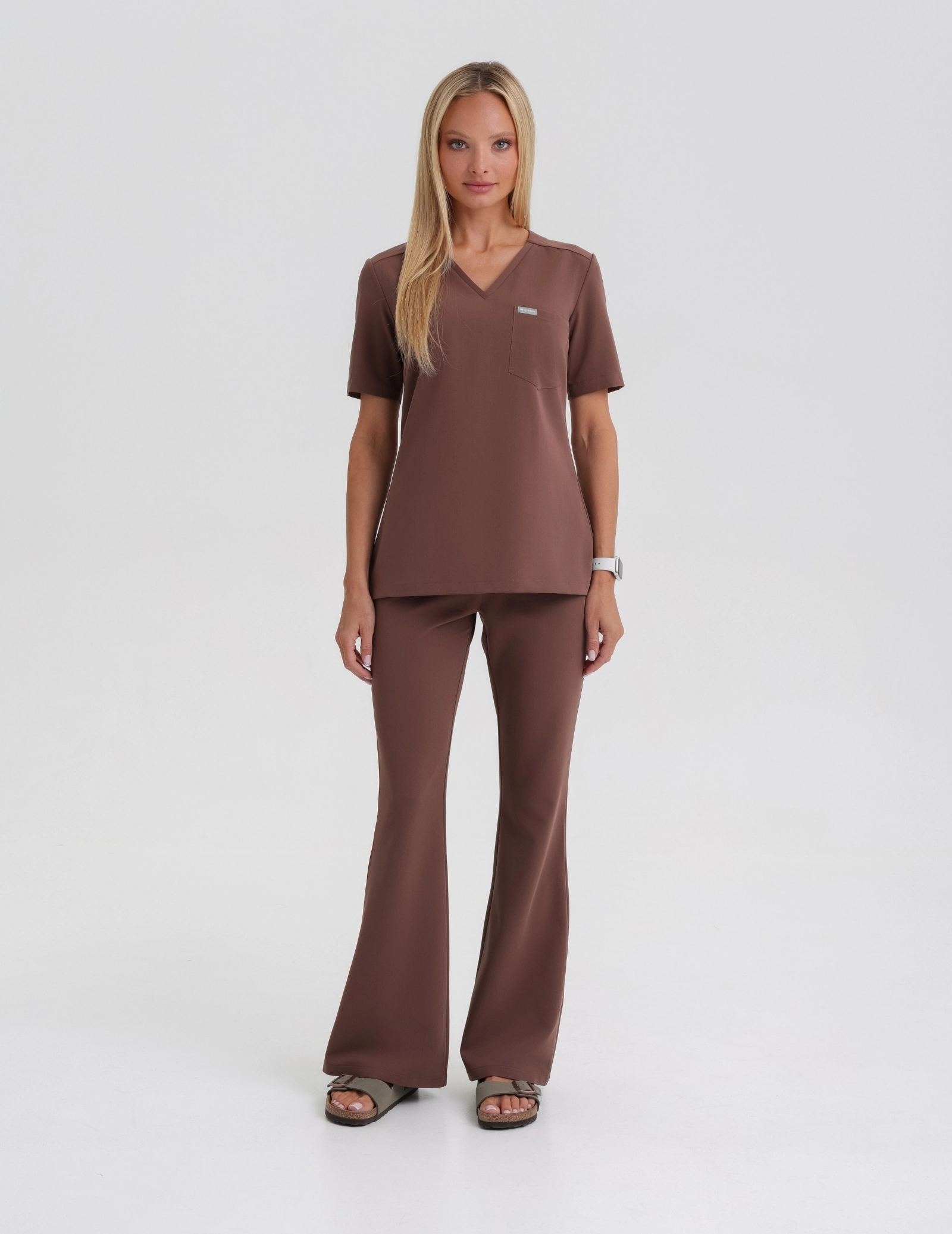 Lékařská Mikina Raya One Pocket - MILKY BROWN