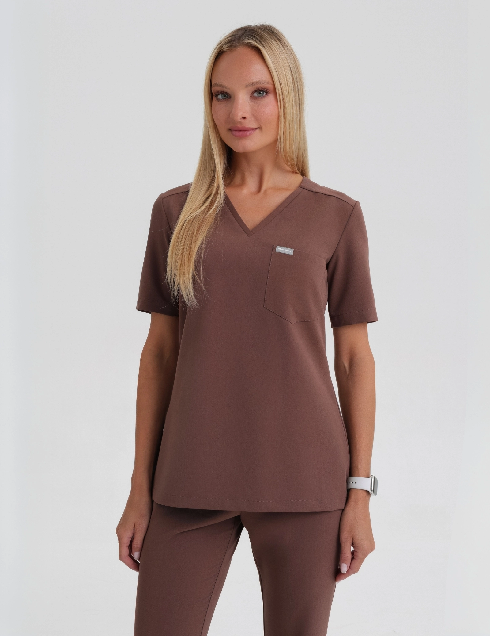 Lékařská Mikina Raya One Pocket - MILKY BROWN