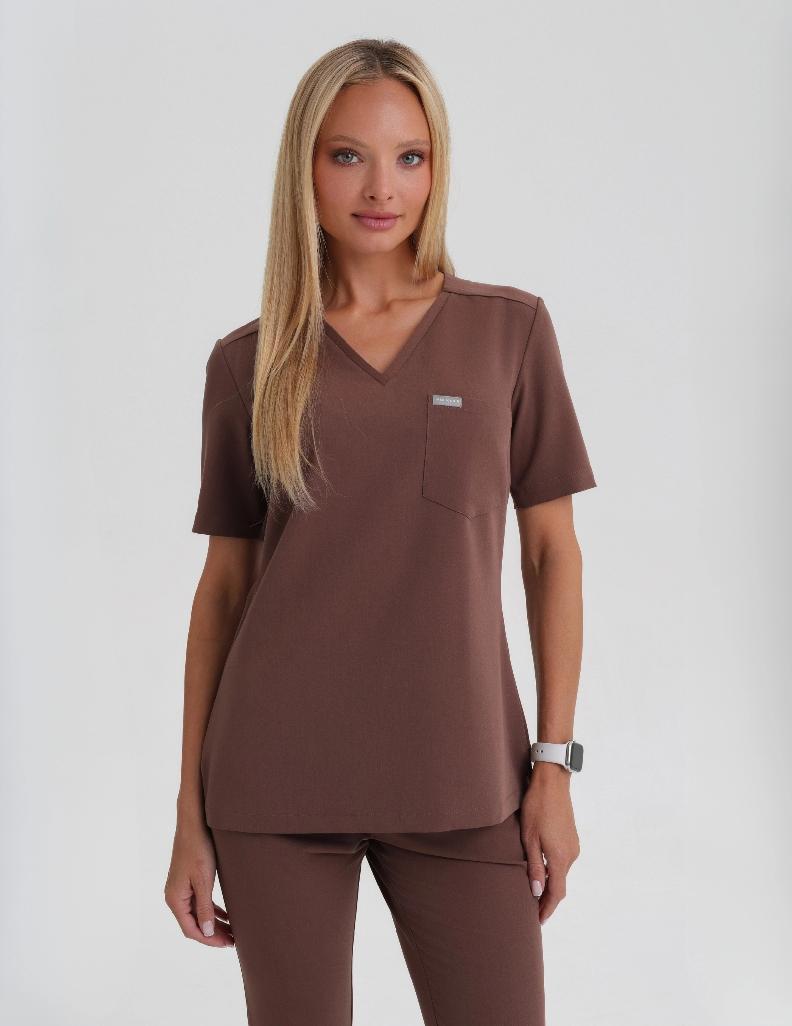 Lékařská Mikina Raya One Pocket - MILKY BROWN