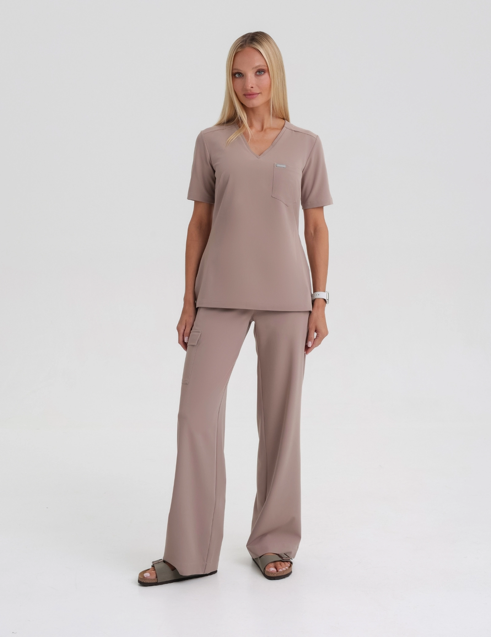 Lékařská Mikina Raya One Pocket - BEIGE