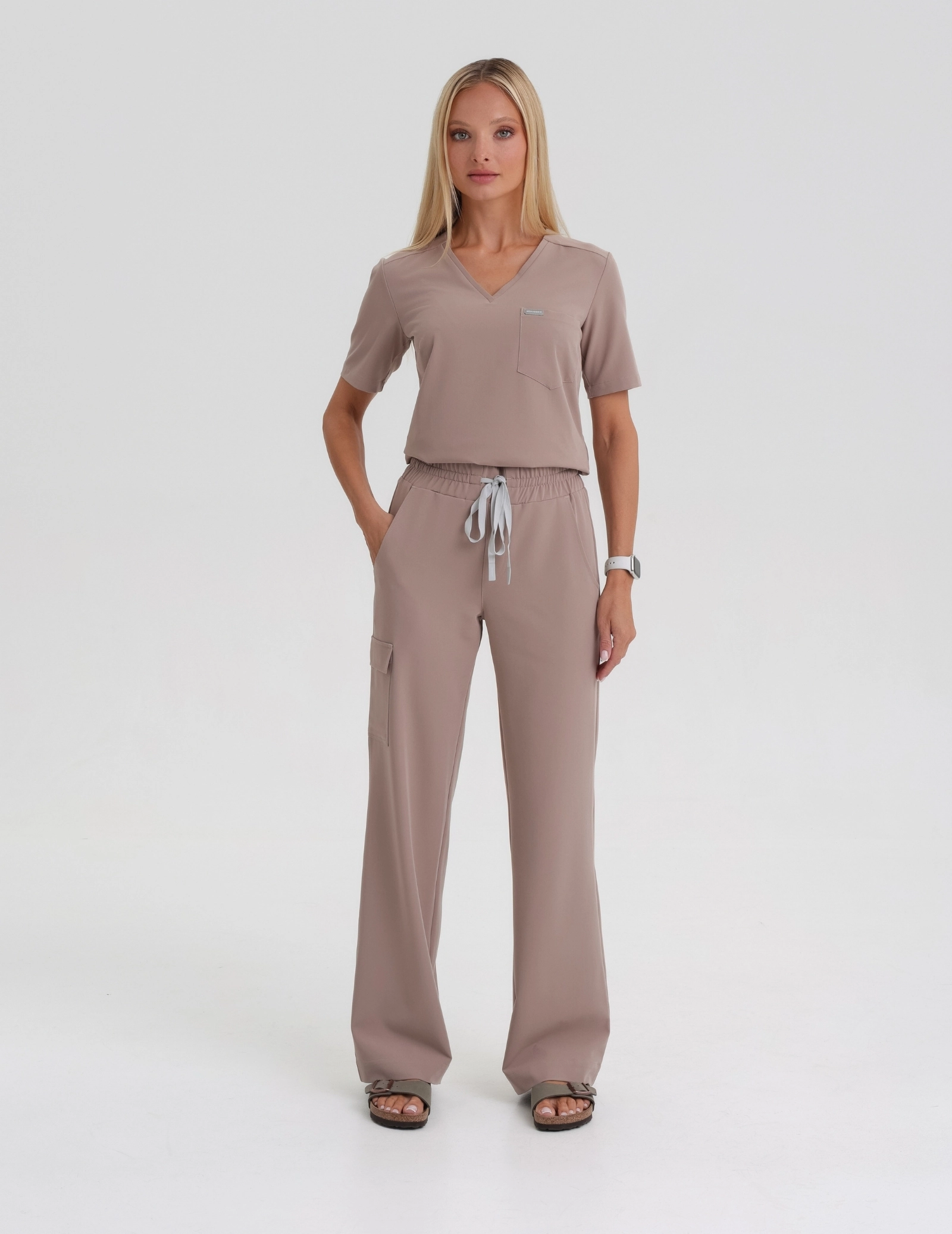 Lékařská Mikina Raya One Pocket - BEIGE