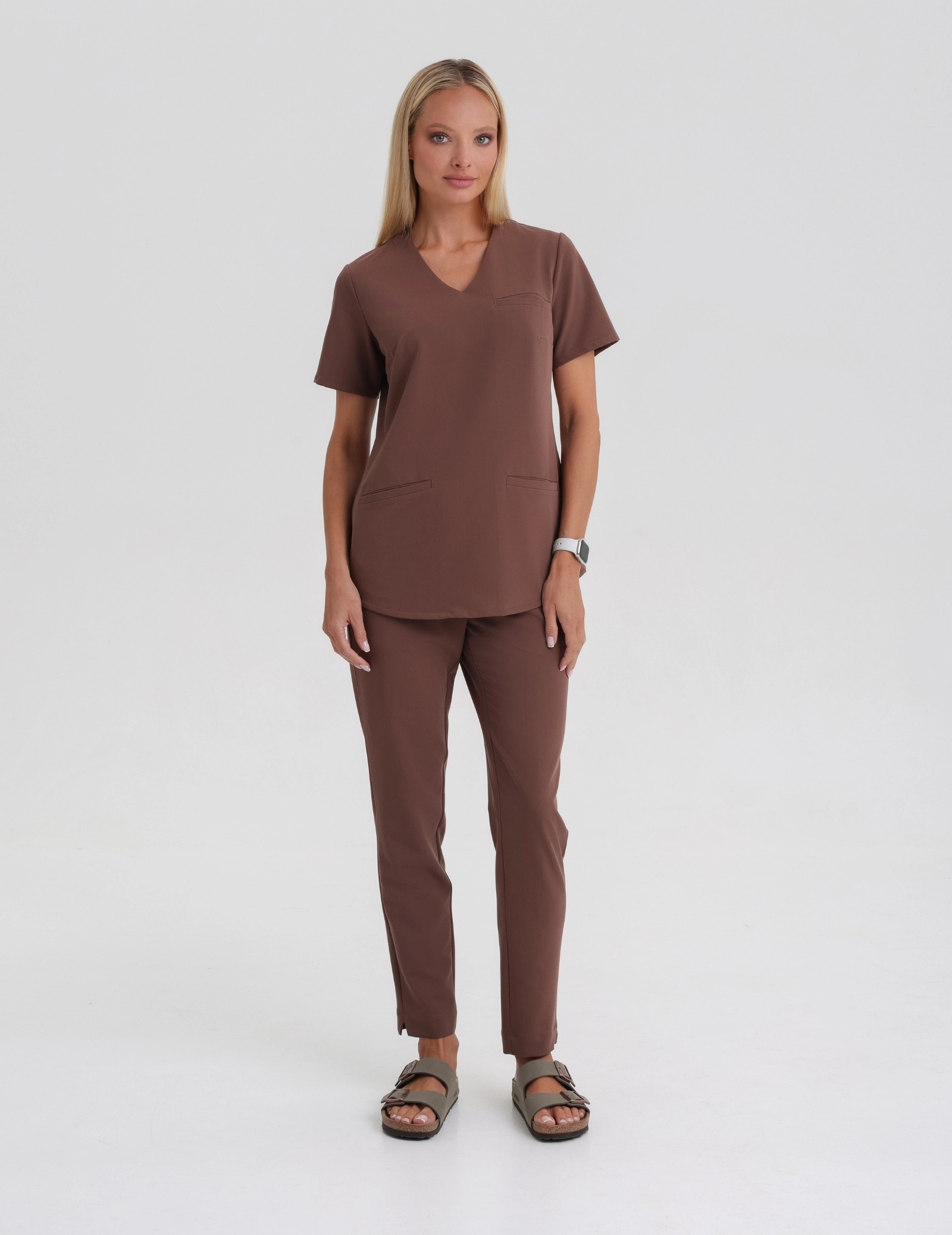 Zdravotnická mikina Grace - BEIGE
