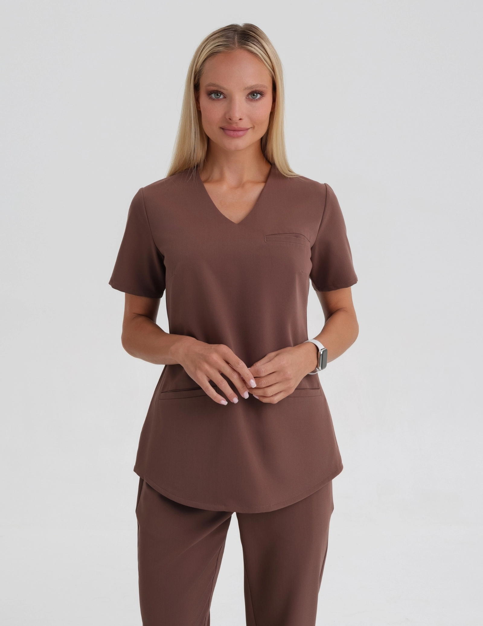 Zdravotnická mikina Grace - BEIGE