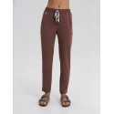 Dámské kalhoty Basic - MILKY BROWN