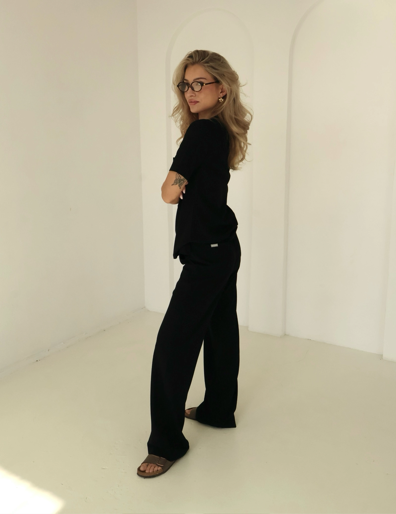 Lékařská Mikina Raya One Pocket - BLACK