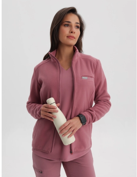 Dámská Fleece Mikina COZY HEAT- WOODROSE