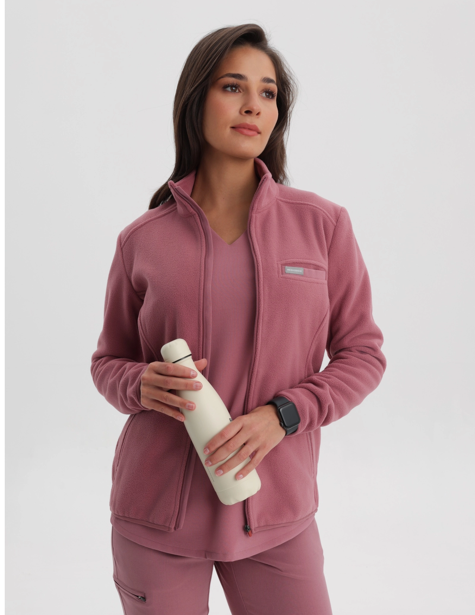 Dámská Fleece Mikina COZY HEAT- WOODROSE