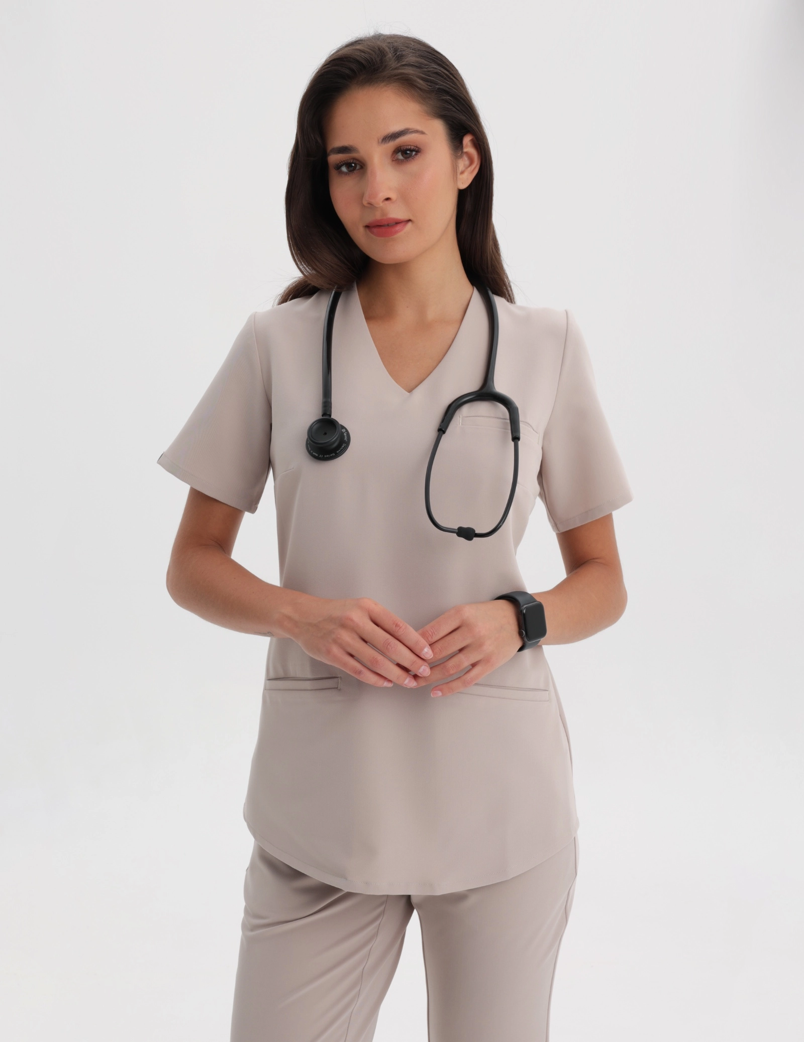 Zdravotnická mikina Grace - BEIGE