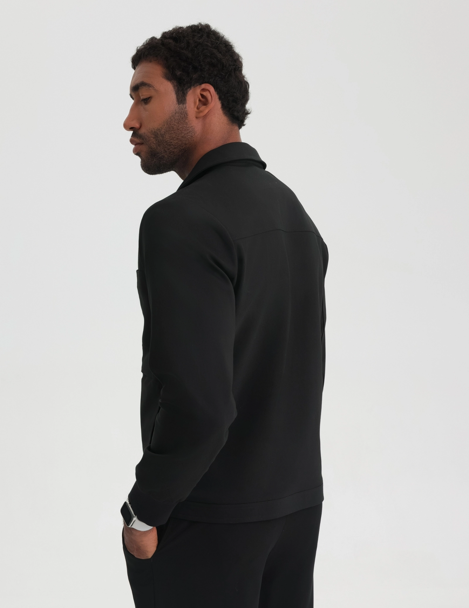 Hunter Pánská Lékařská Bunda - BLACK