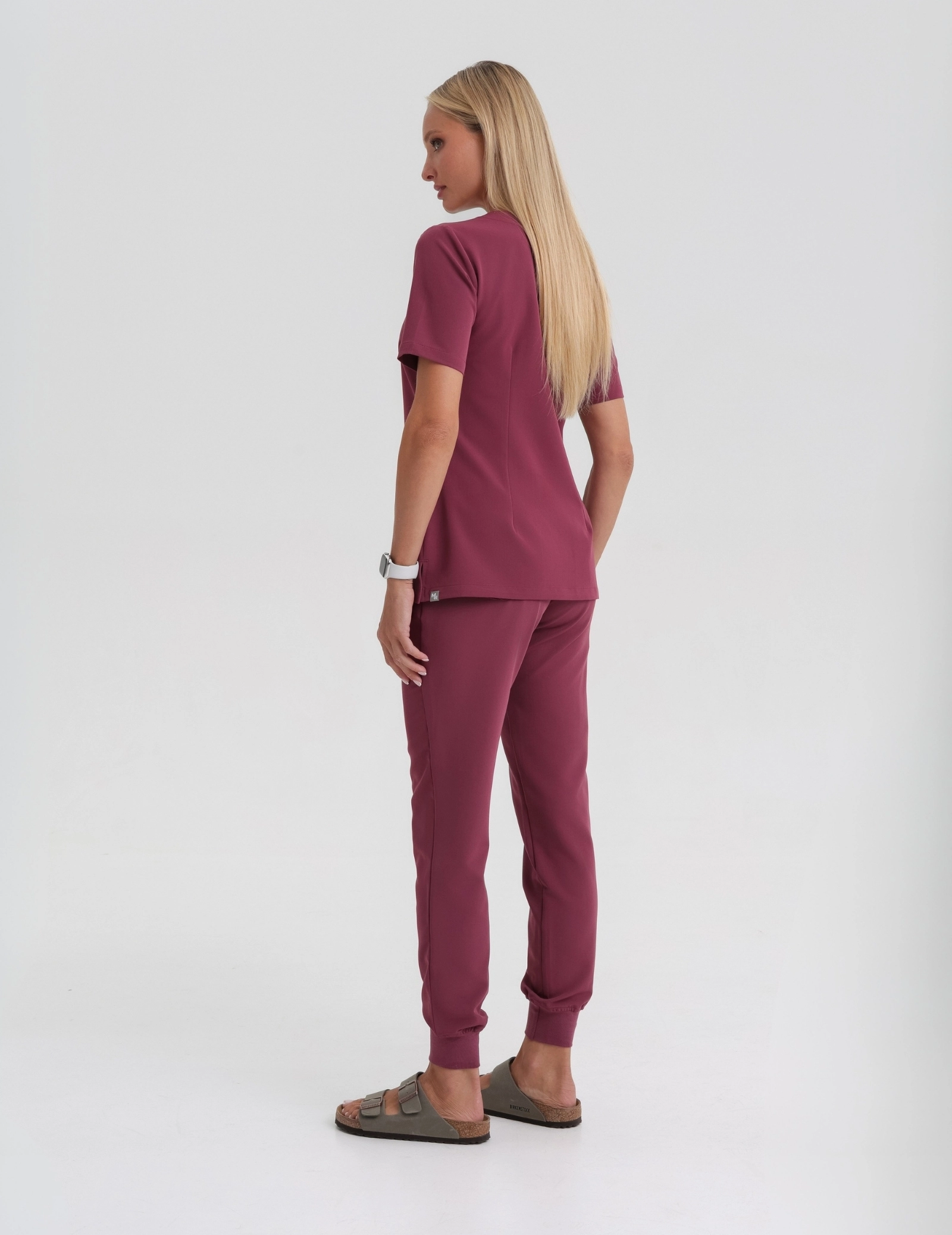 Dámské kalhoty Jogger - Burgundy