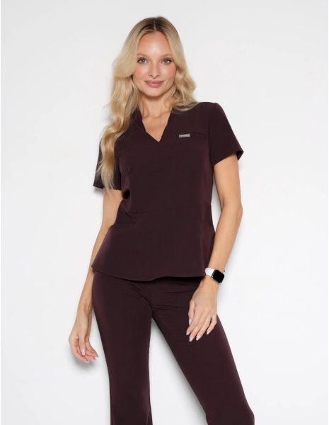 Lékařská Mikina Kori - DARK CHOCOLATE