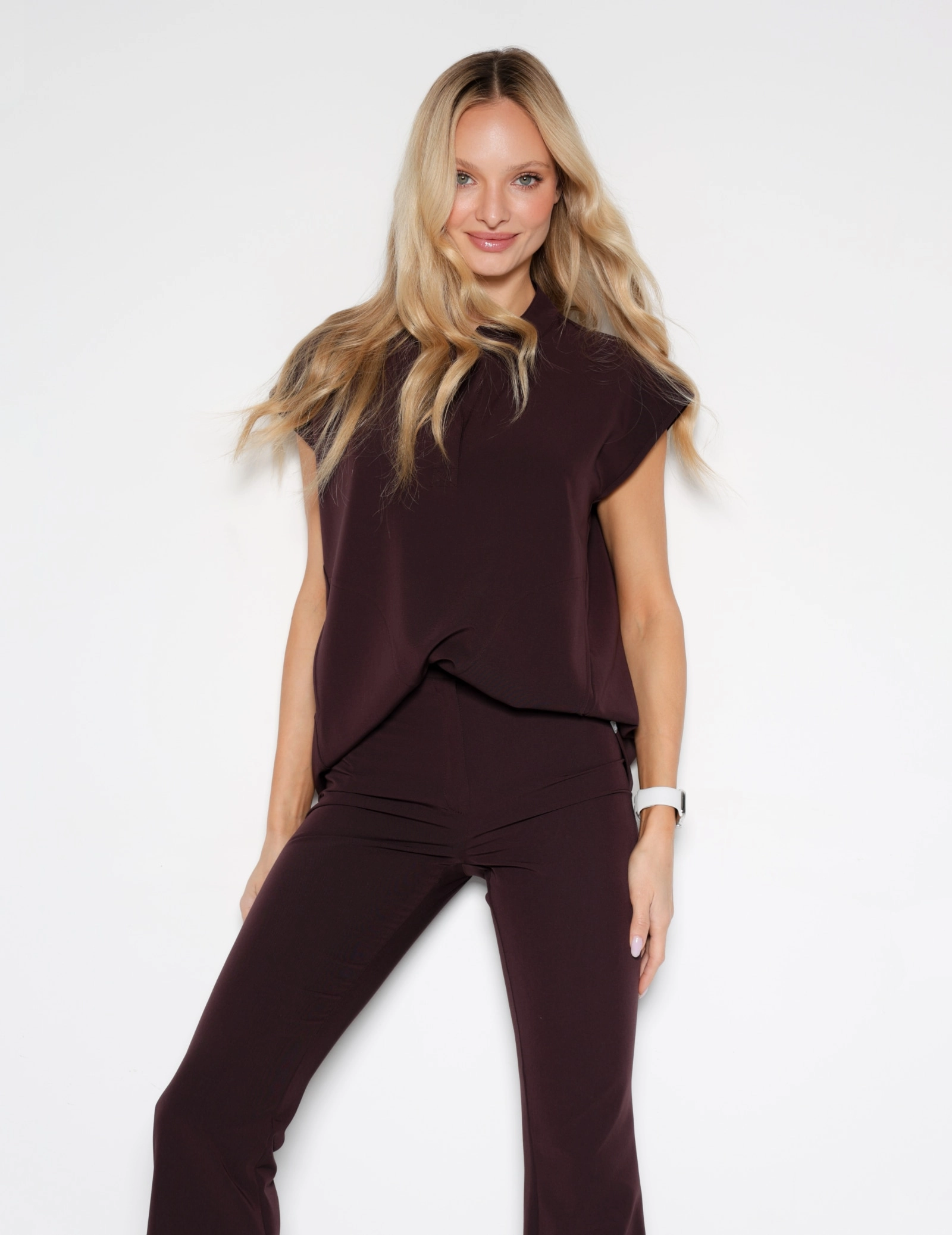 Lékařská Mikina Khloe - DARK CHOCOLATE