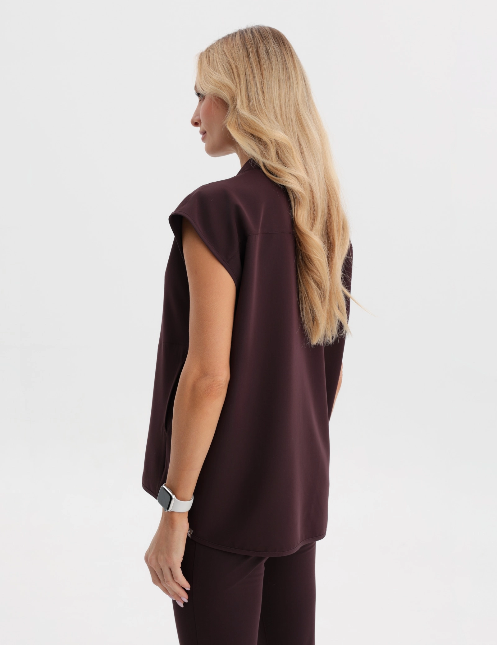 Lékařská Mikina Khloe - DARK CHOCOLATE