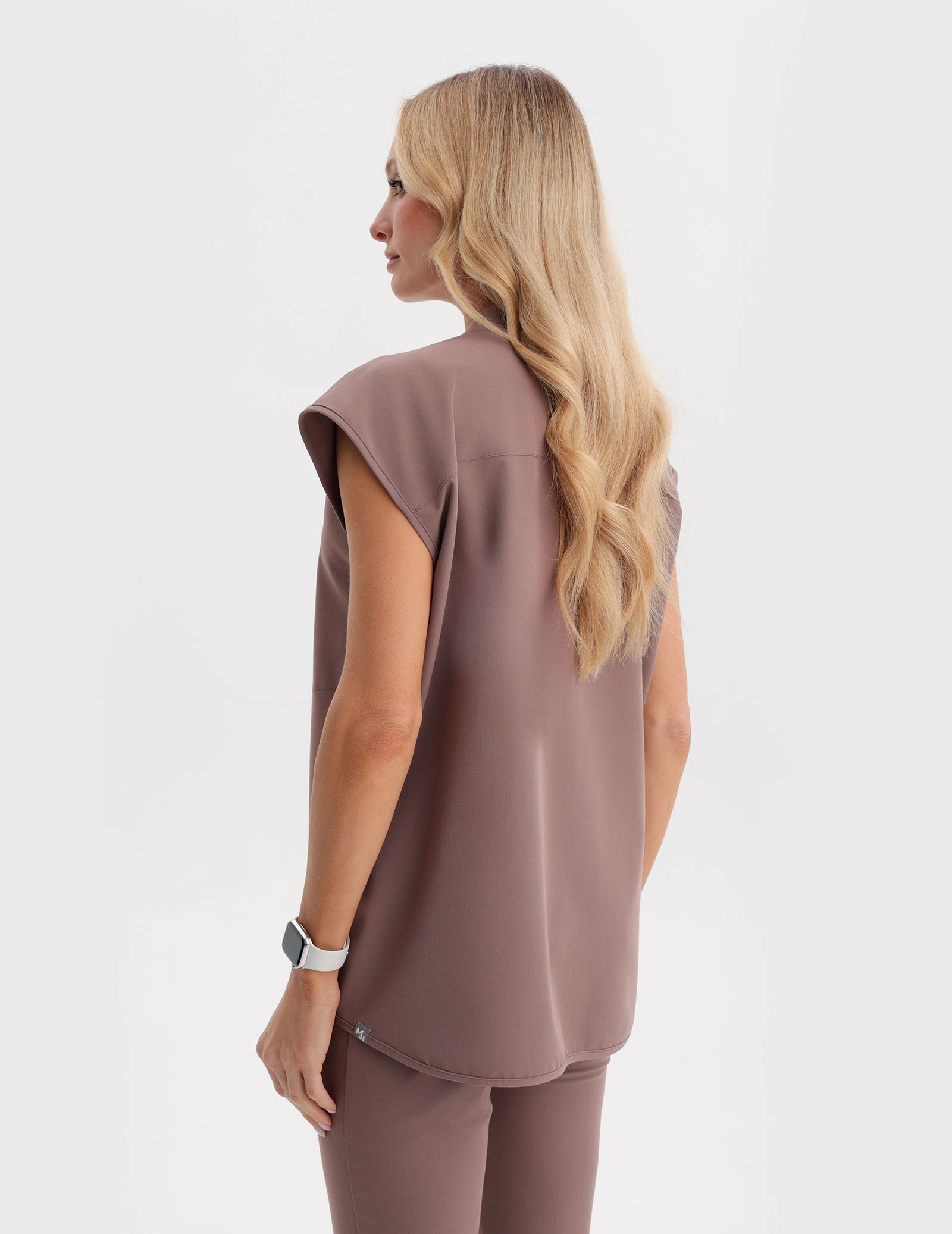 Lékařská Mikina Khloe - MOCHA