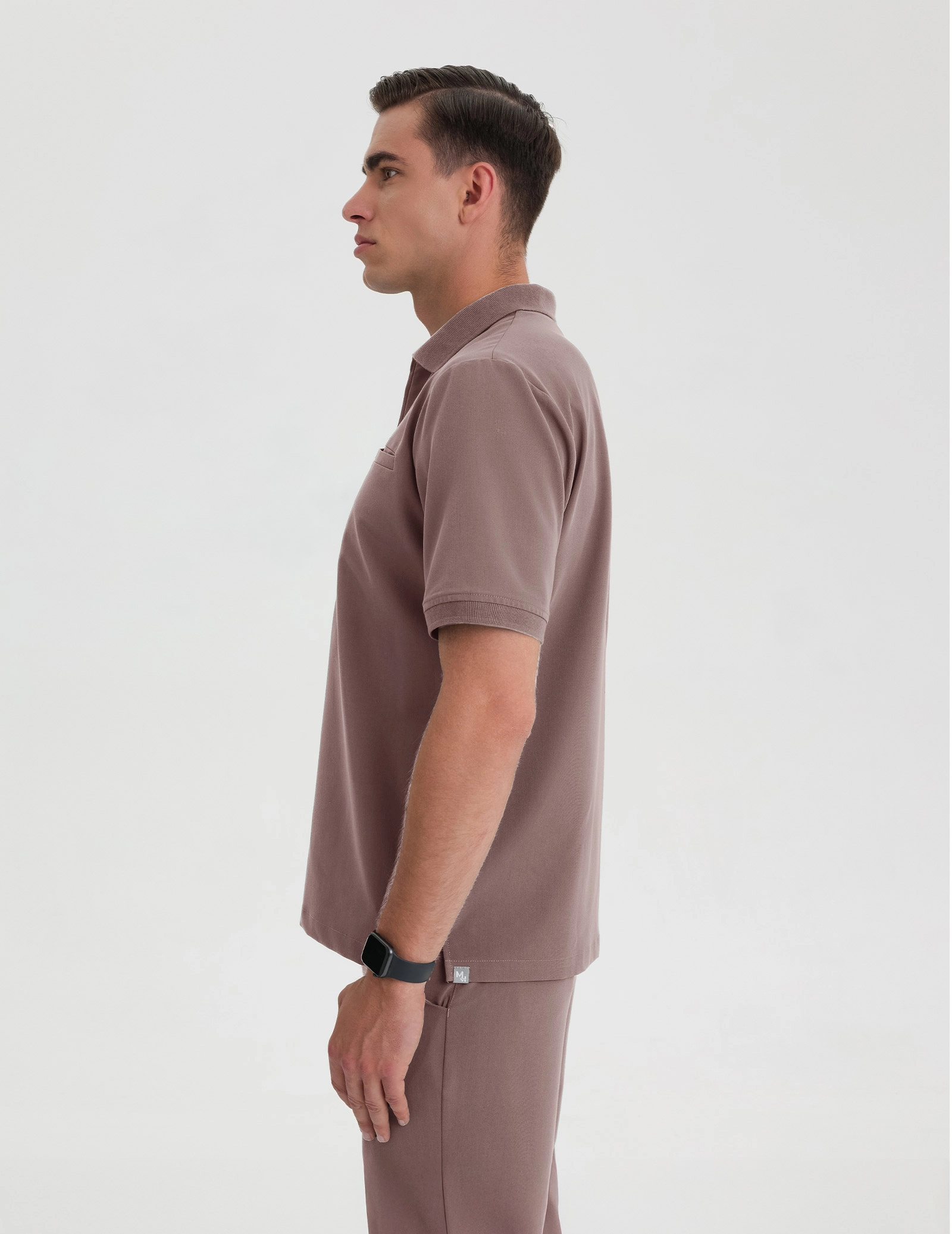 Pánská lékařská mikina Birbal - MOCHA