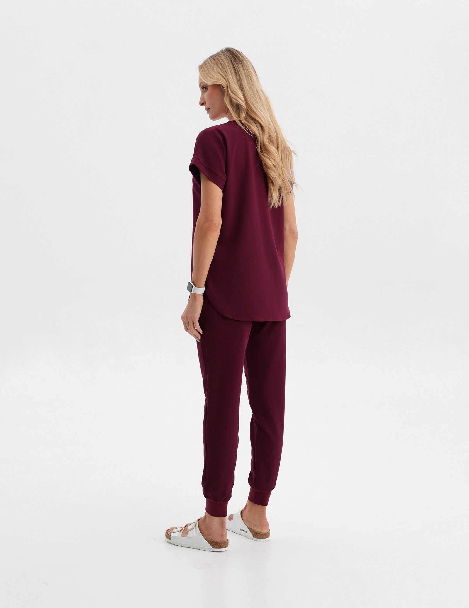 Dámské kalhoty Jogger - Burgundy