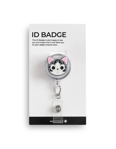 ID Badge Holder - KITTY ON CALL