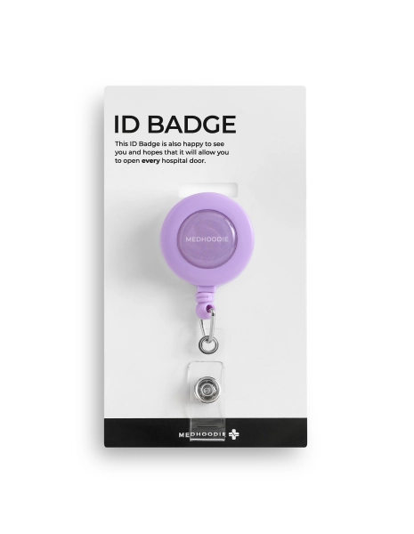 ID Badge Holder - PURPLE