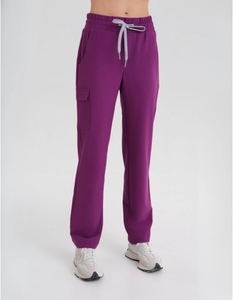 Kalhoty Yoga - GRAPE PURPLE