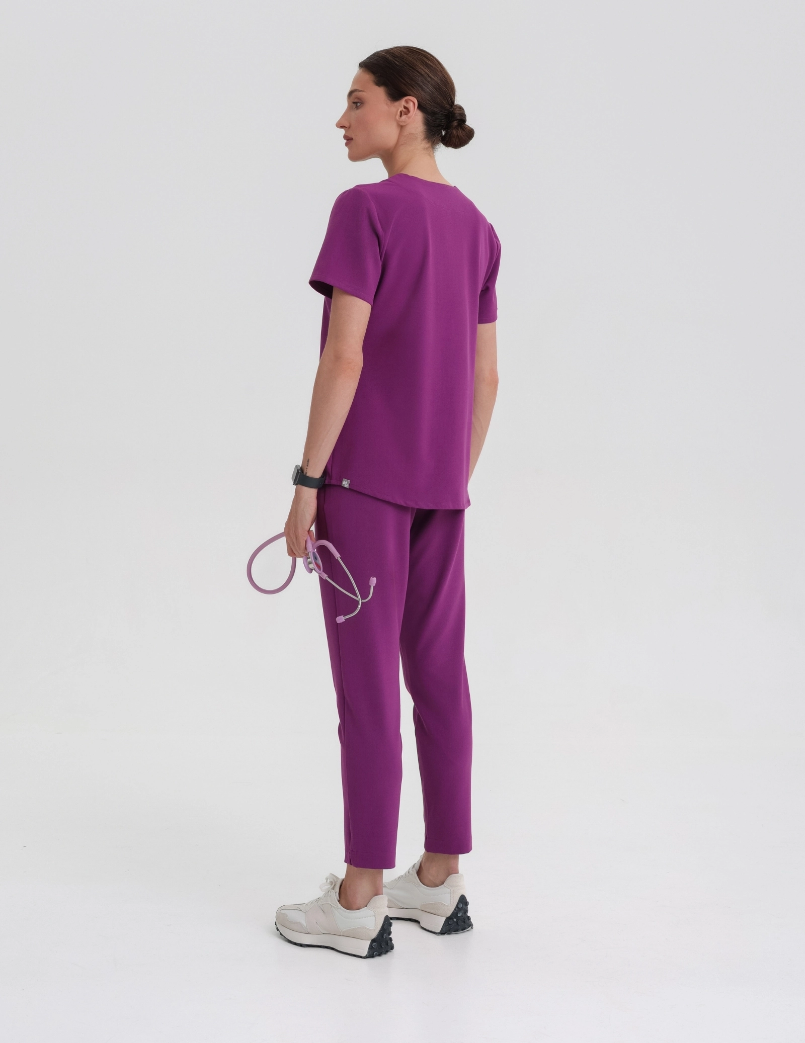 Dámské Lékařské Kalhoty Basic - GRAPE PURPLE