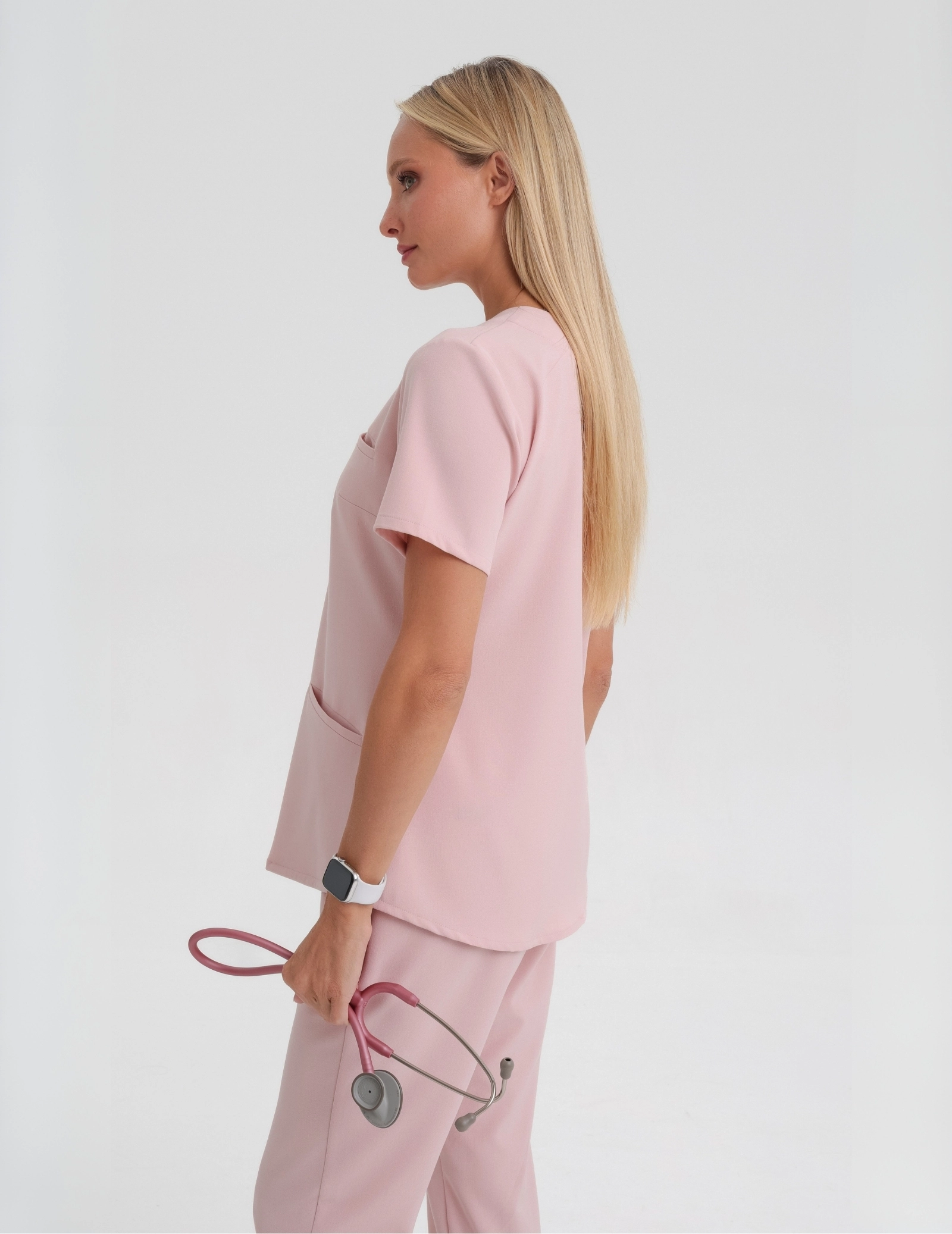 Zdravotnická mikina Grace - DUSTY ROSE