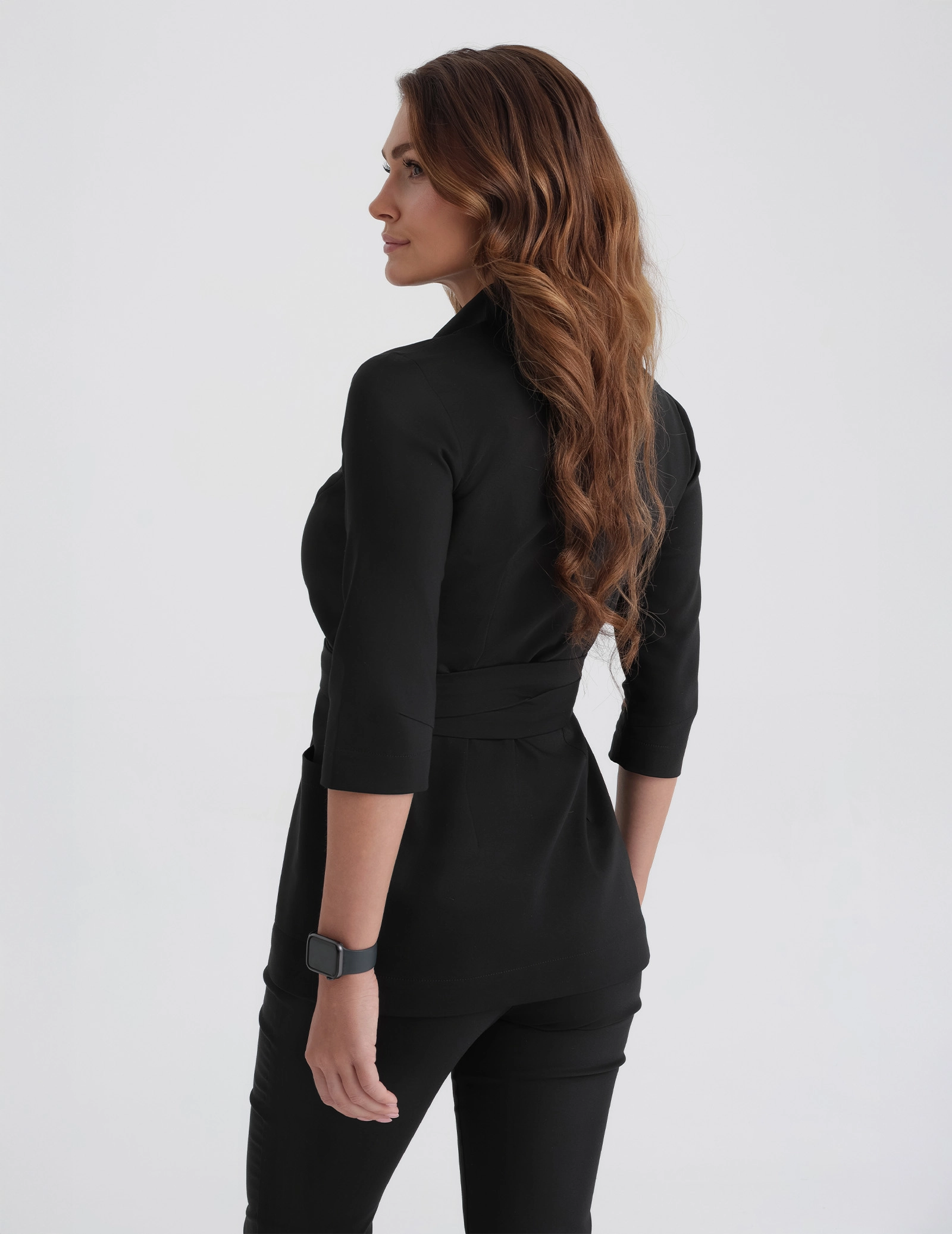 Lékařská Tunika Zoya - TRUE BLACK