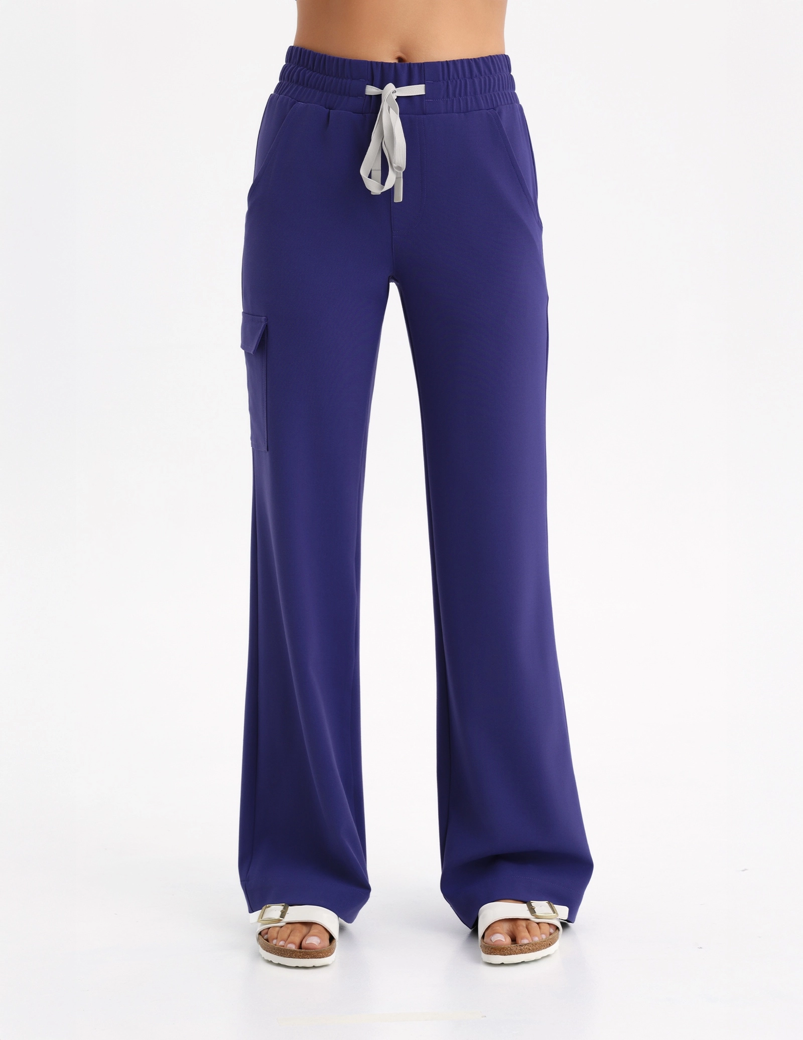 Dámské Lékařské Kalhoty Yoga - DUSK