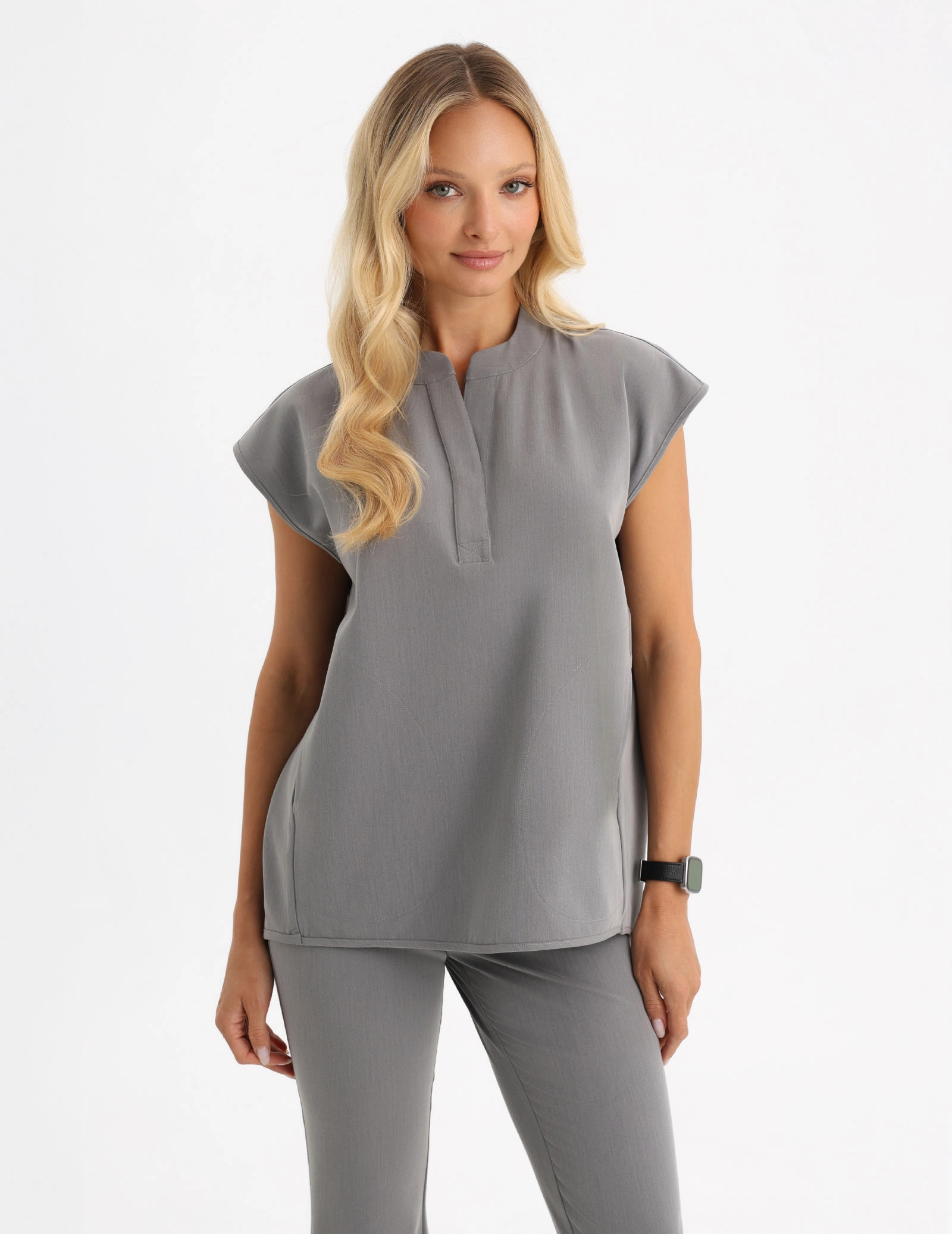 Lékařská Mikina Khloe - SHARK GRAY