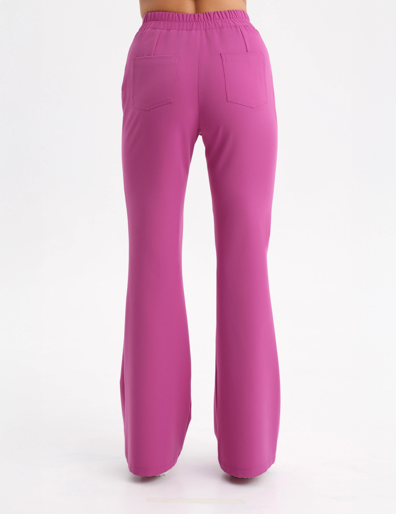 Dámské Lékařské Kalhoty Flare - ELECTRIC PINK