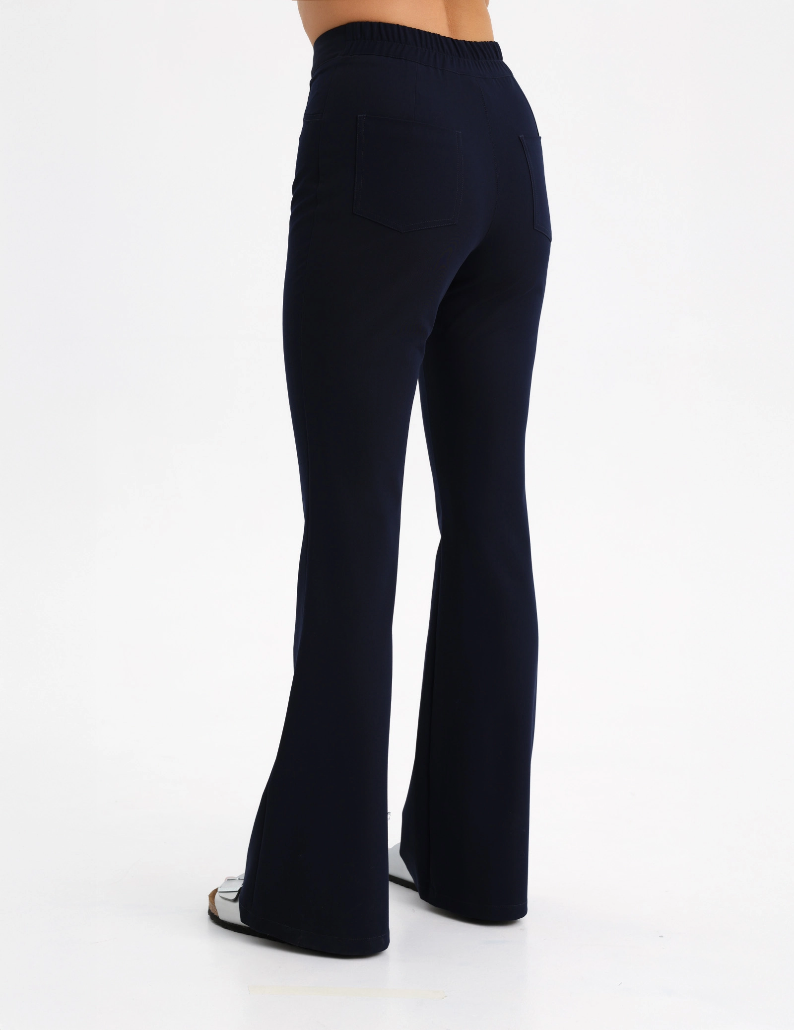 Dámské Lékařské Kalhoty Flare - DARK NAVY