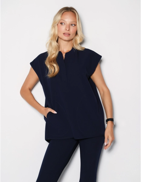 Lékařská Mikina Khloe - DARK NAVY