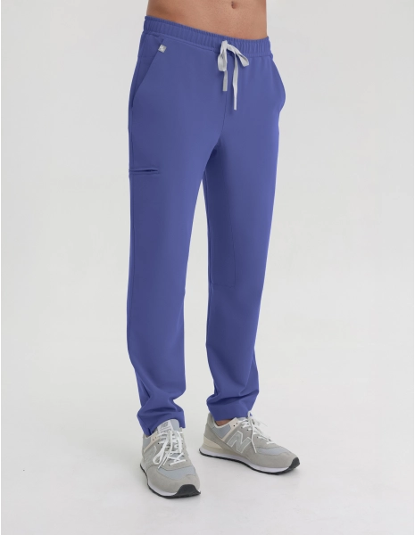 Pánské Lékařské Kalhoty Basic - DENIM BLUE