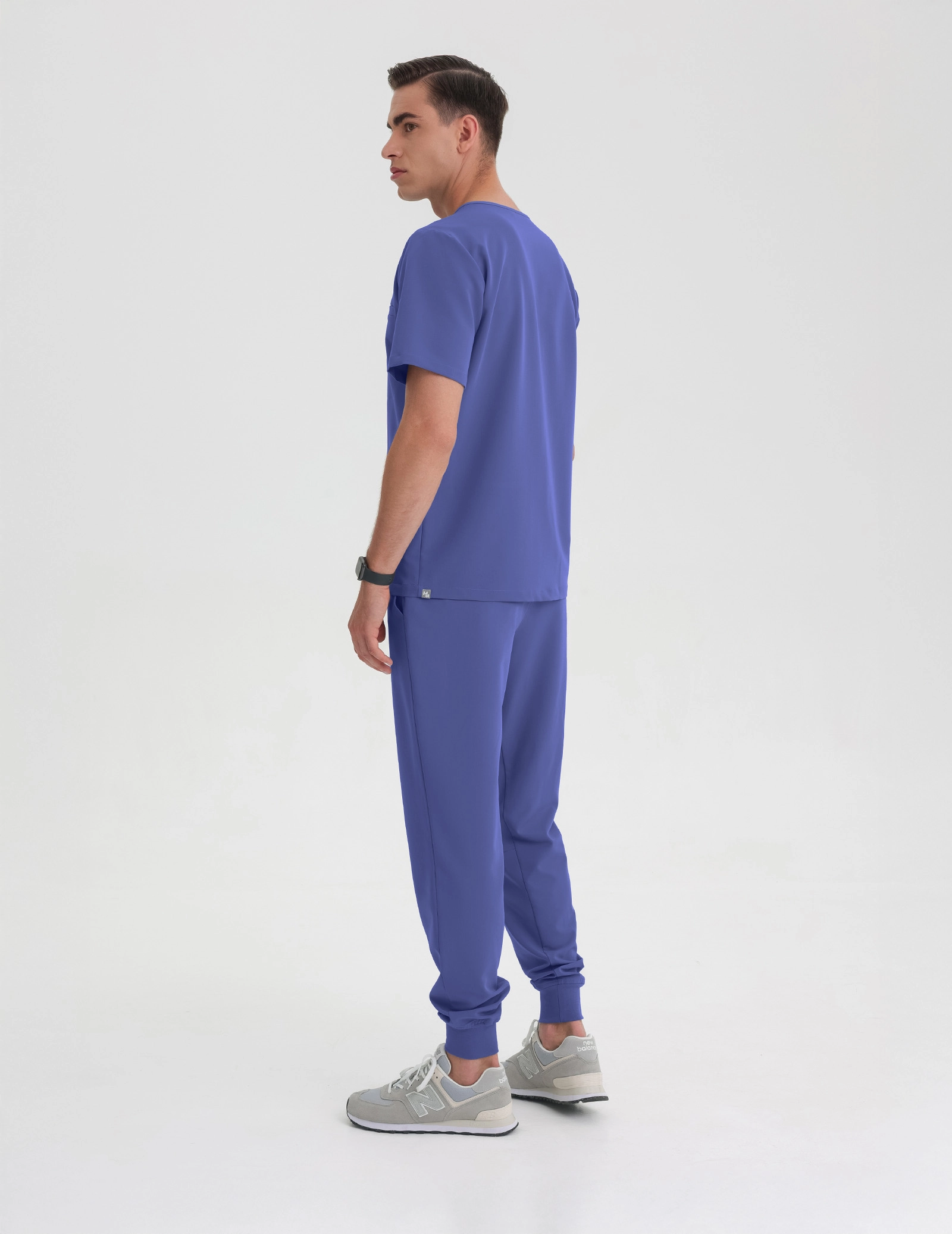 Pánské Lékařské Kalhoty Jogger - DENIM BLUE