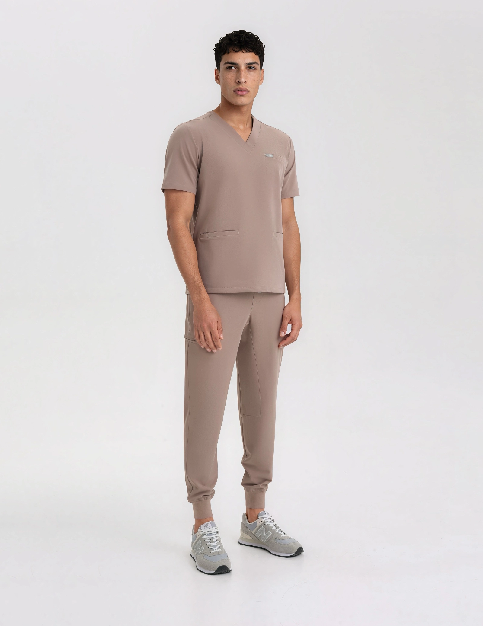Pánské kalhoty Jogger - BEIGE