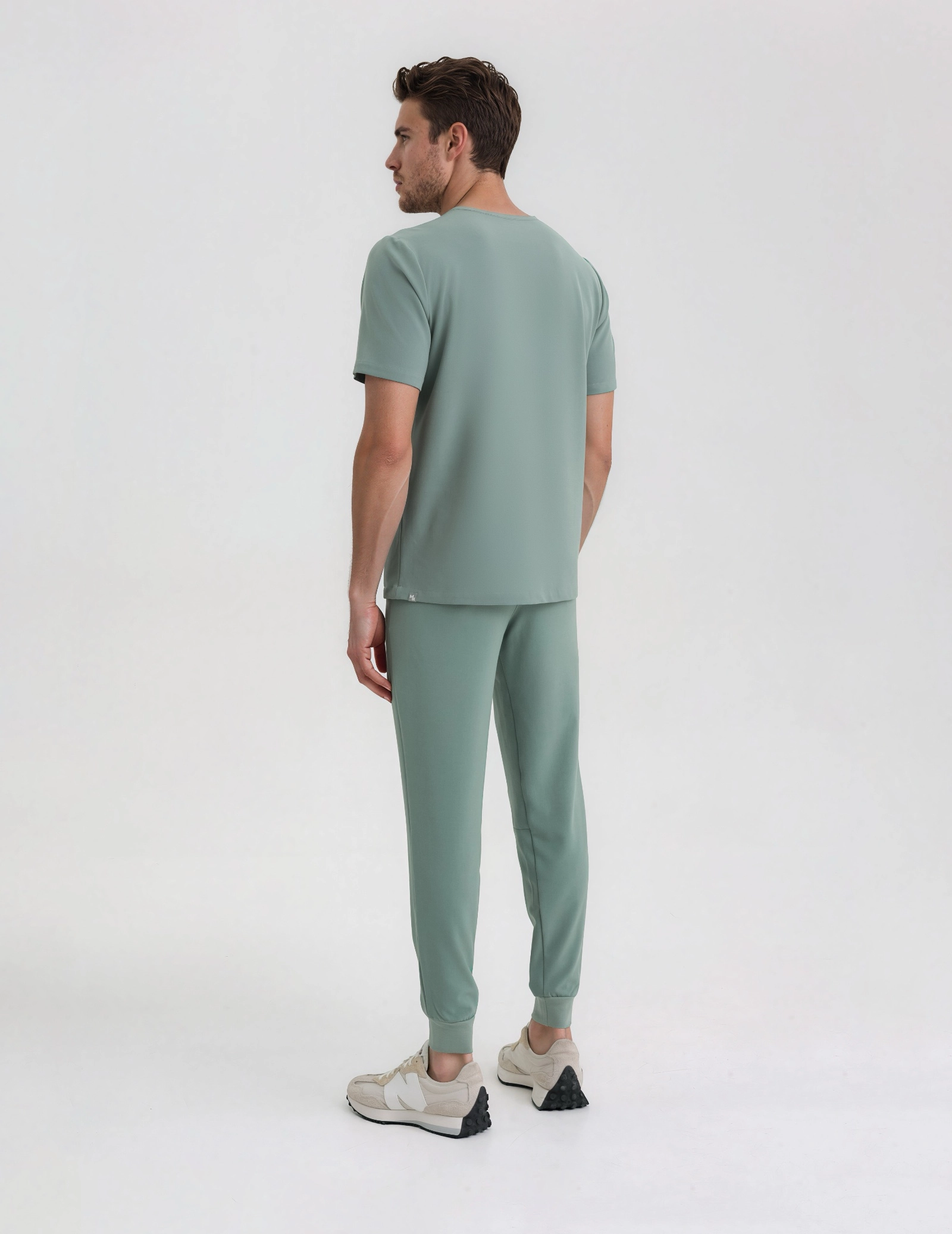 Pánské kalhoty Jogger - DUSTY GREEN