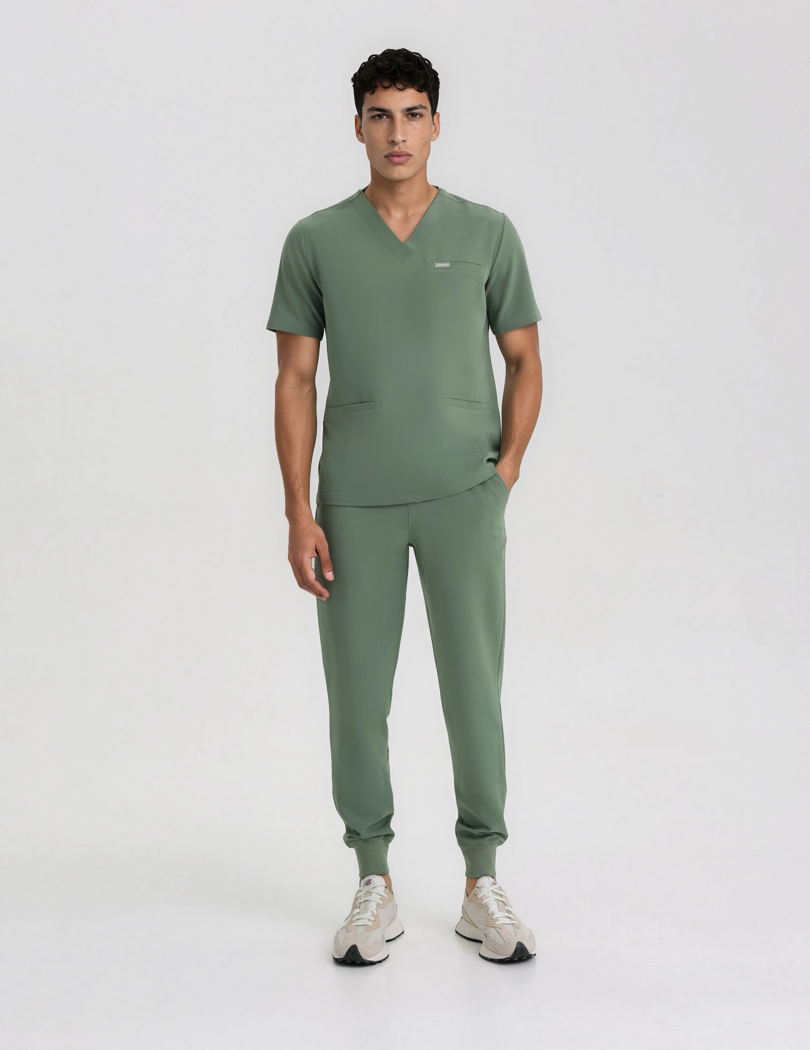Pánské kalhoty Jogger- KHAKI