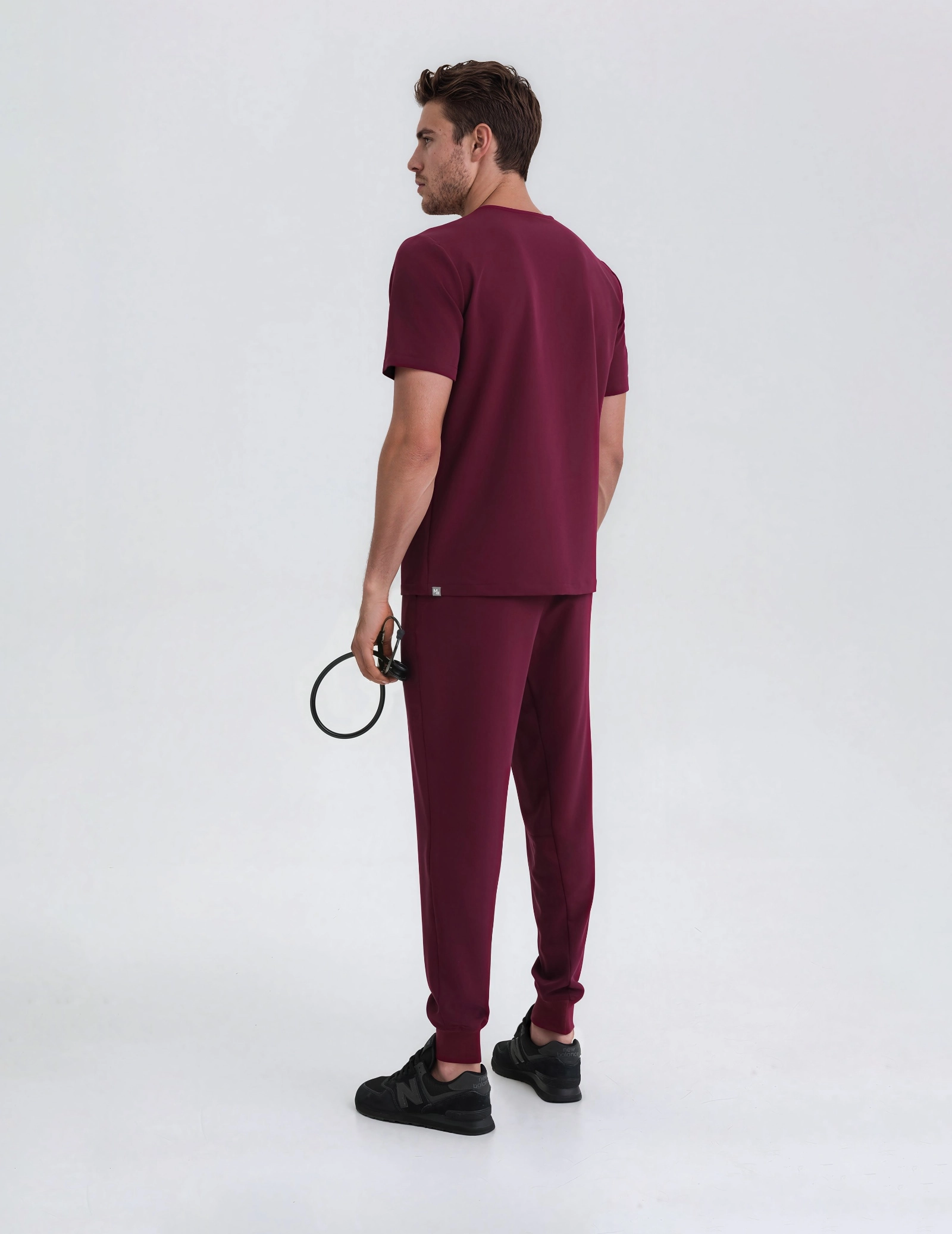 Pánské kalhoty Jogger - Burgundy