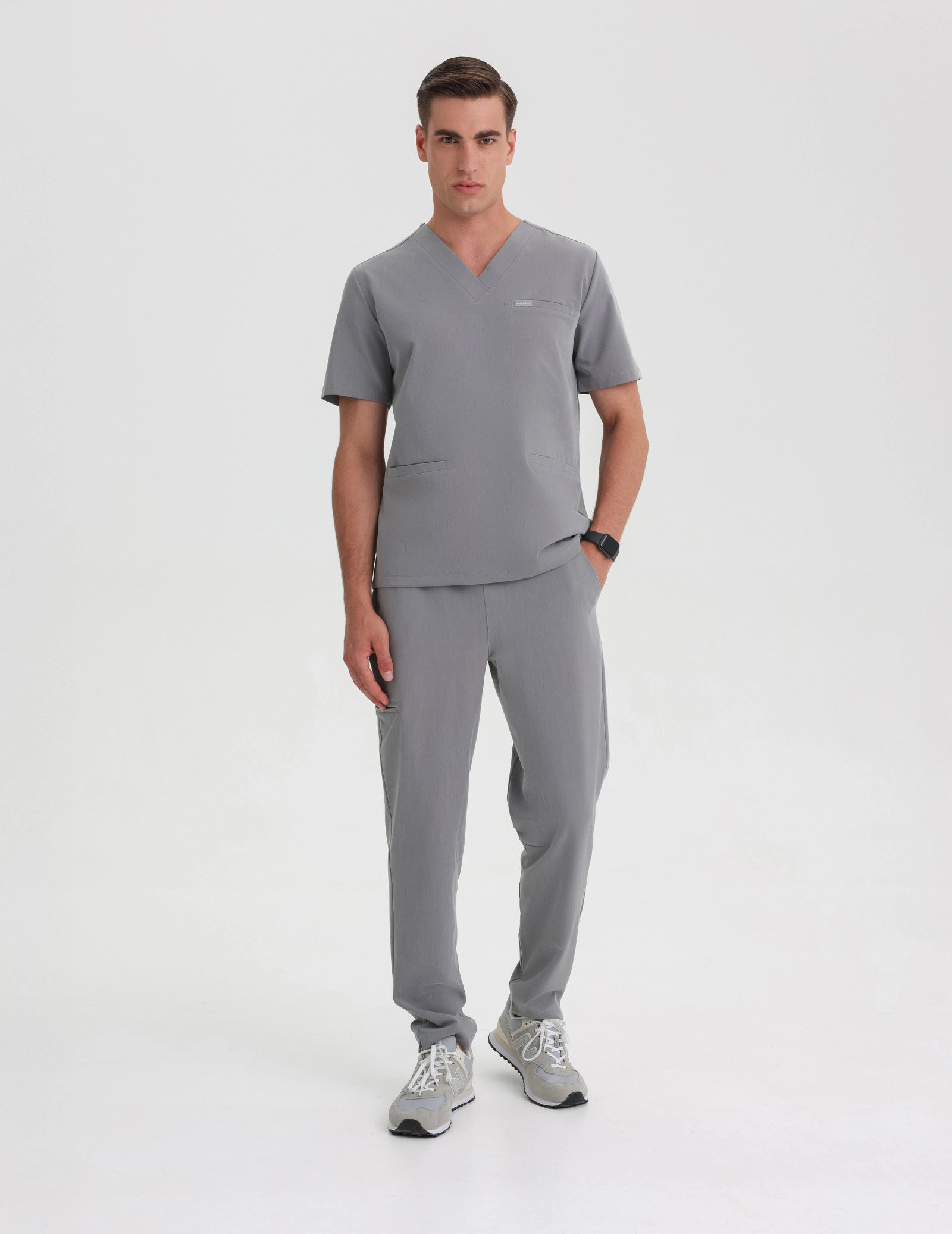 Pánské Kalhoty Basic - SHARK GRAY