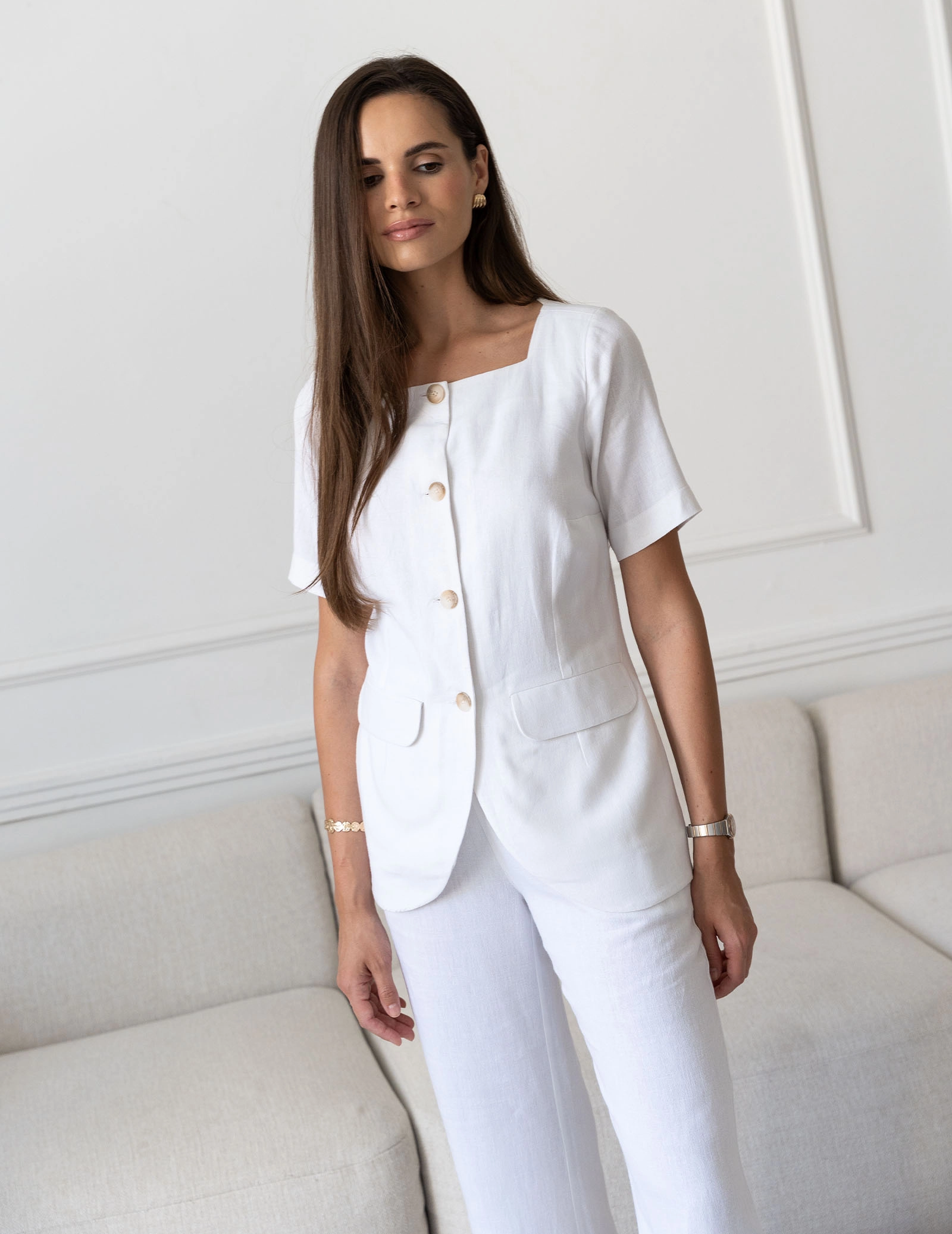 Dámská Mikina Sole - SOFT WHITE