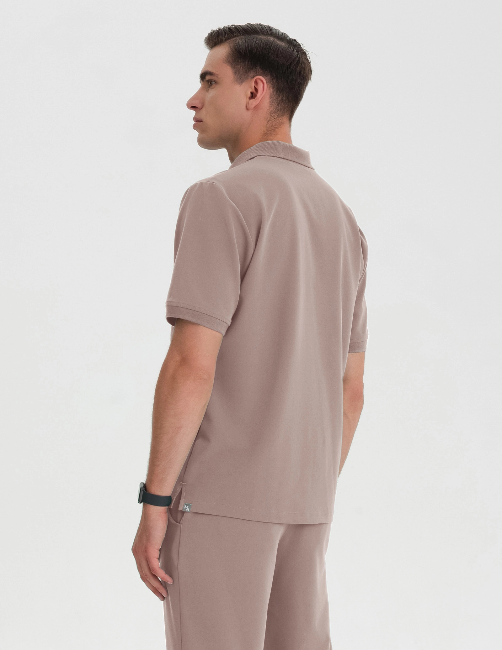 Pánská Lékařská Mikina Polo - BEIGE