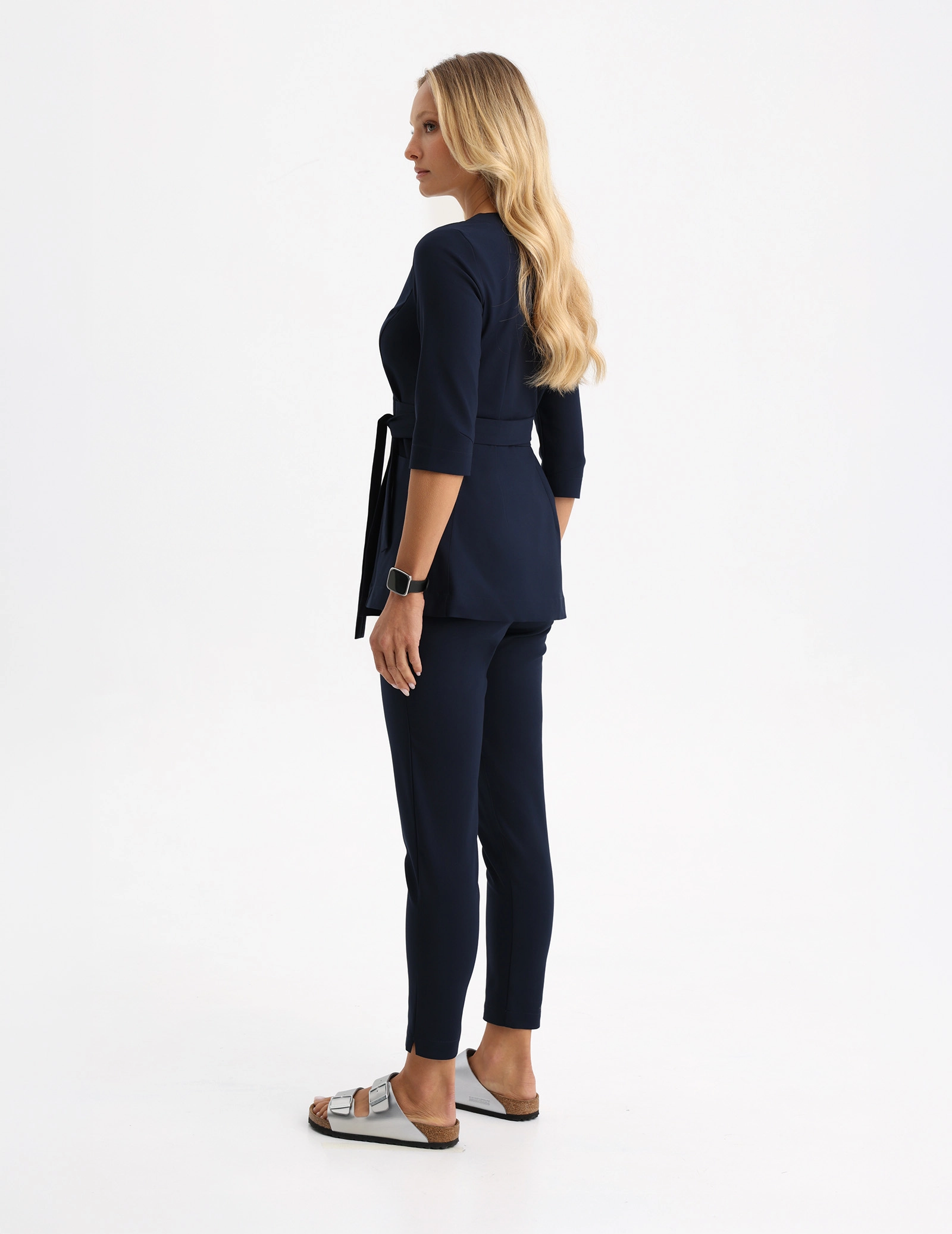 Dámské Lékařské Kalhoty Slim Fit - NAVY
