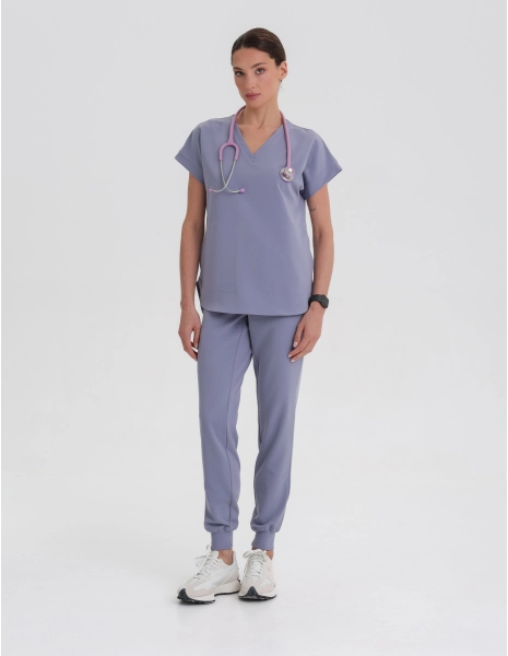 Dámské kalhoty Jogger - MILKY LAVENDER
