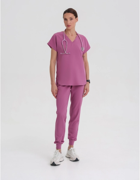Dámské kalhoty Jogger - Burgundy