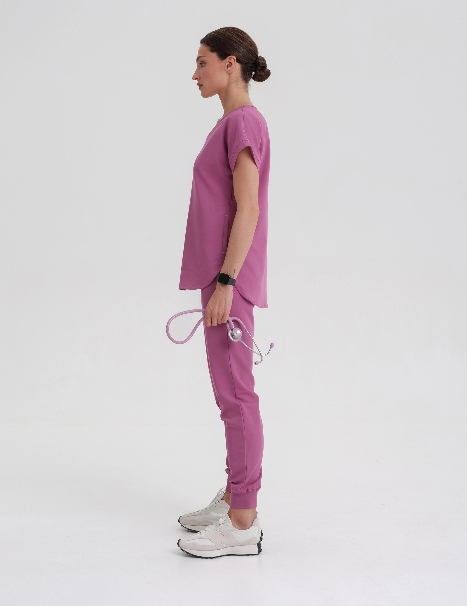 Dámské kalhoty Jogger - Burgundy