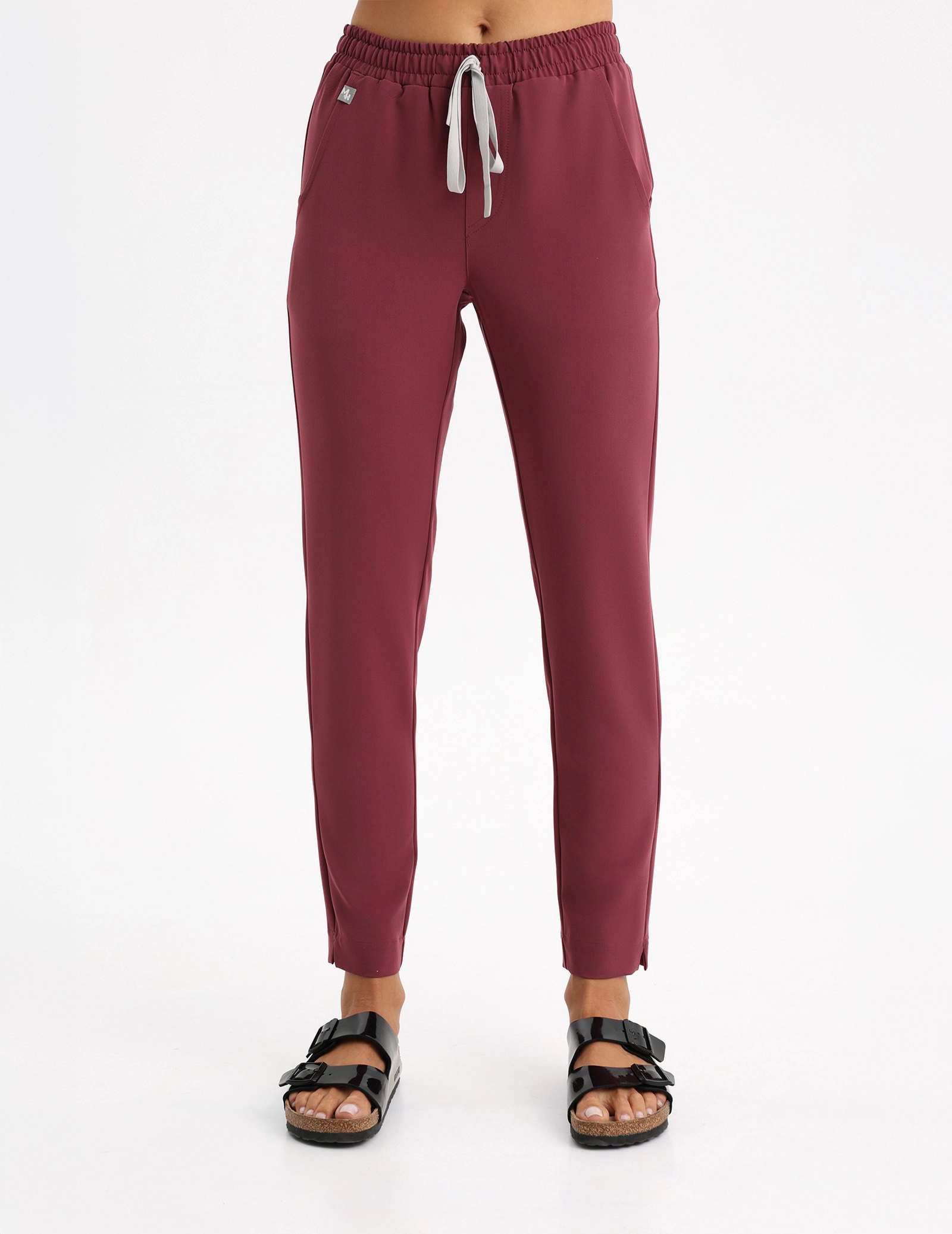 Dámské kalhoty Basic  - Burgundy