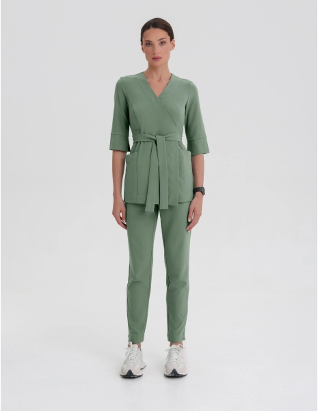 Dámské kalhoty Basic  - KHAKI