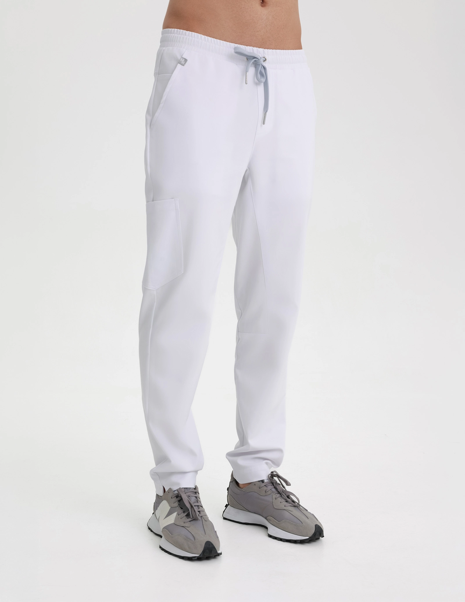Pánské Kalhoty Basic - White
